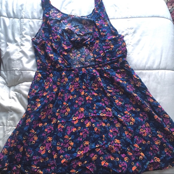 Forever 21 Tie Back Mini Dress - Picture 2 of 5